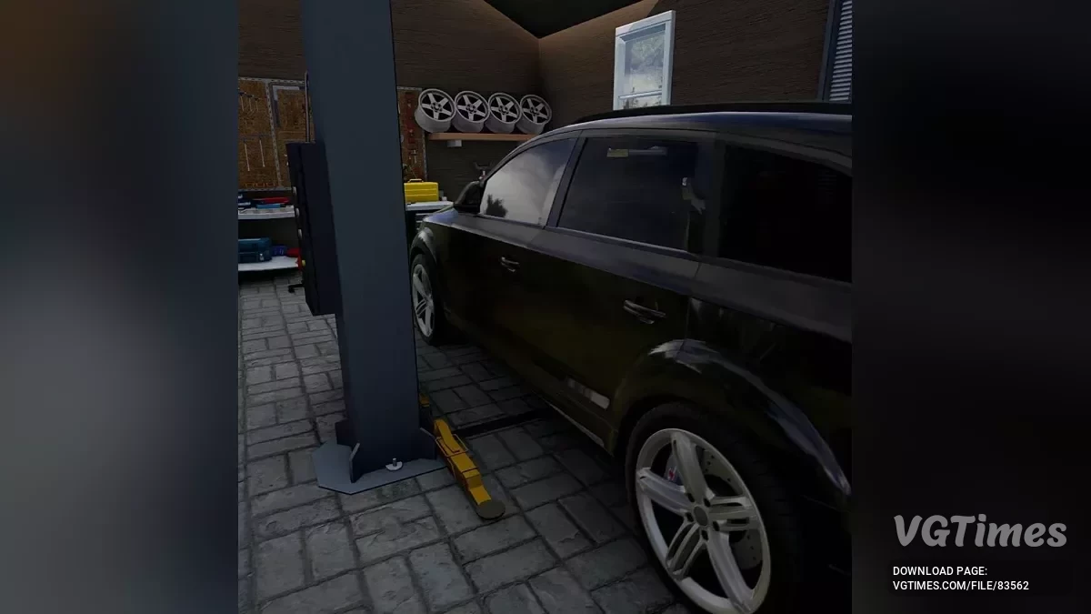 BeamNG.drive — Двухстоечный подъемник v1.0 (0.35.x)