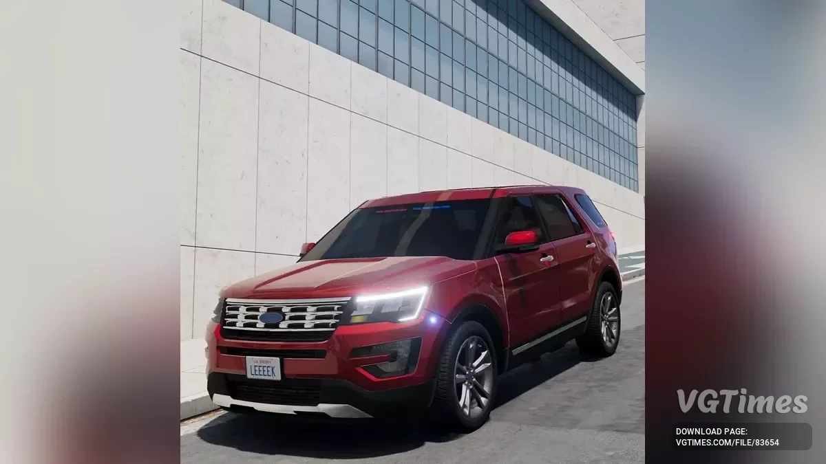 BeamNG.drive — Ford Explorer 2016 v1.4 Release (0.35.x)