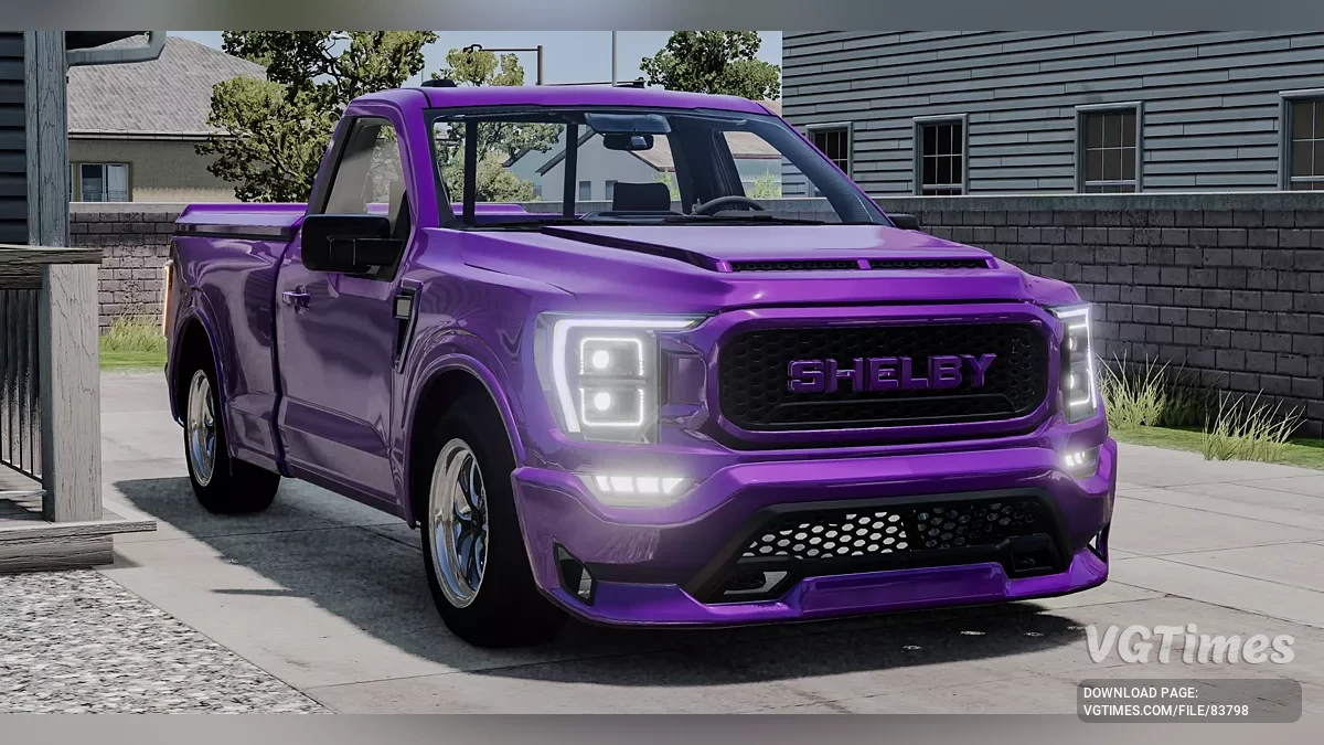 BeamNG.drive — Ford F150 Shelby Single Cab (CHve$) v1.0 (0.35.x)