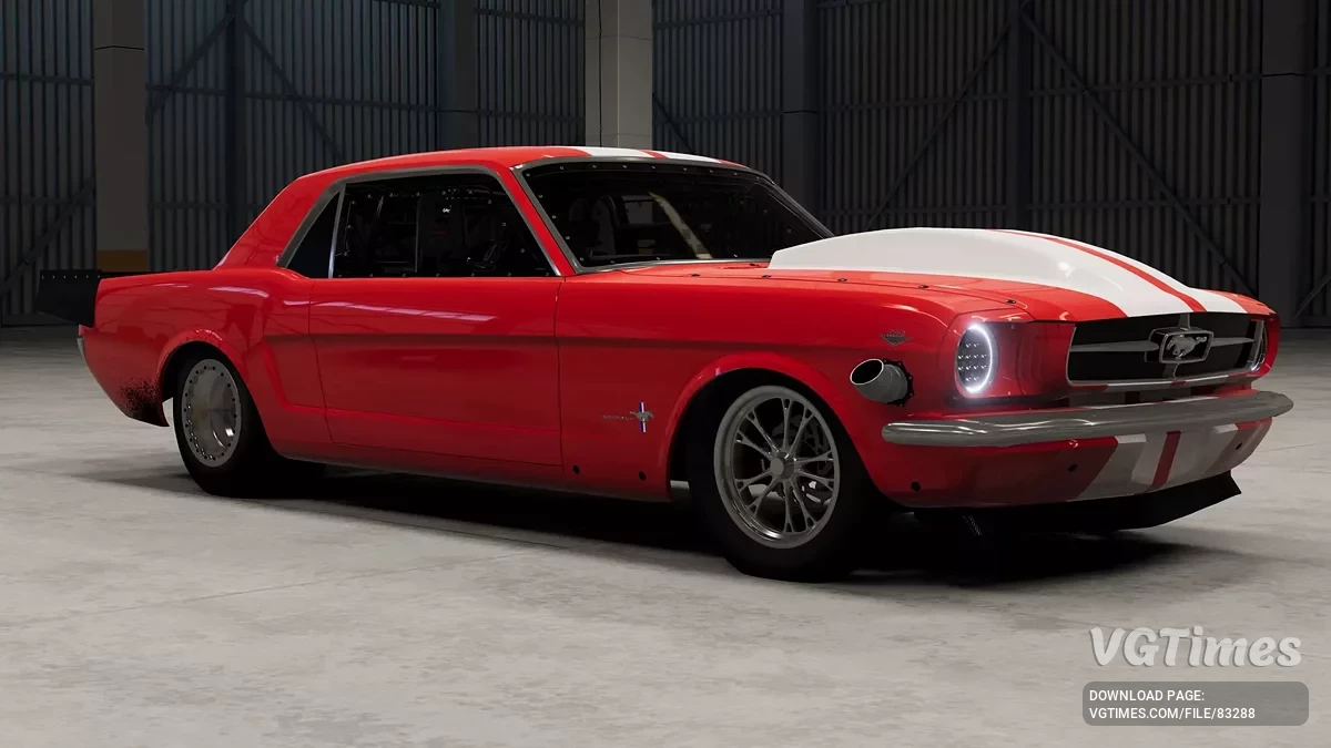 BeamNG.drive — Ford Mustang 1965 Drag v1.0 (0.35.x)