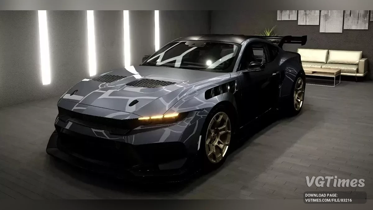 BeamNG.drive — Ford Mustang S650 2024 v2.0 (0.35.x)