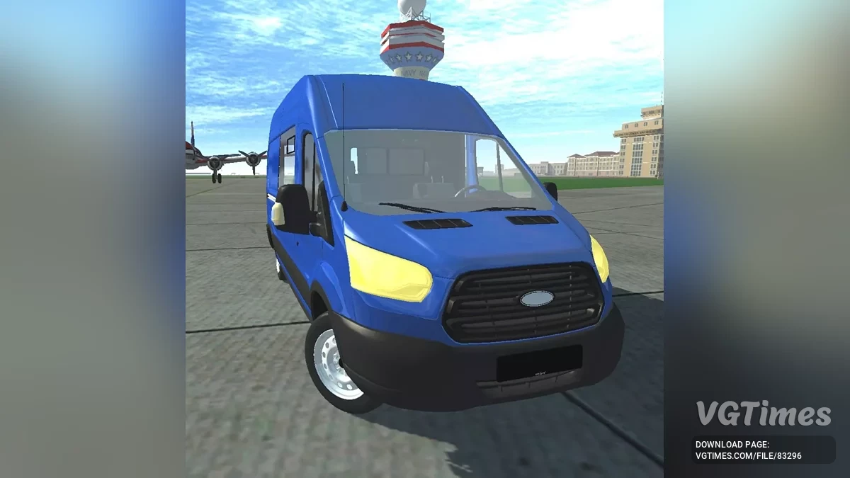 Simple Car Crash Physics Sim — Ford Transit 2016