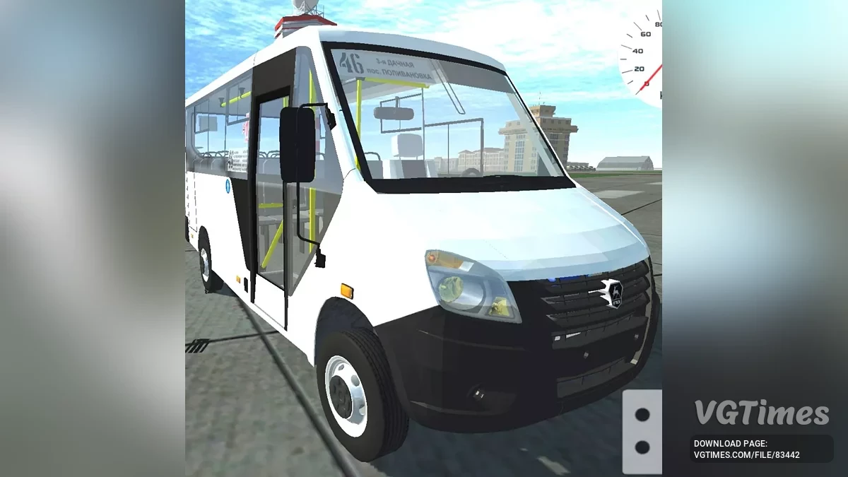 Simple Car Crash Physics Sim — Газель Next  маршрутка