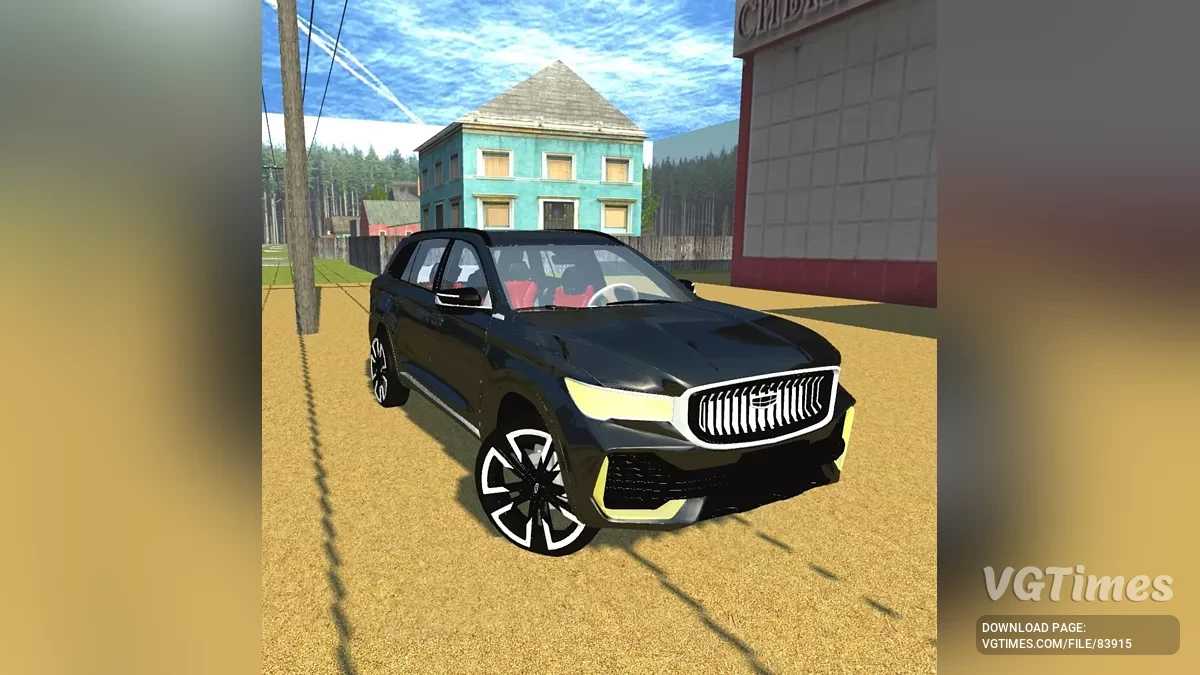 Simple Car Crash Physics Sim — Geely Monjaro