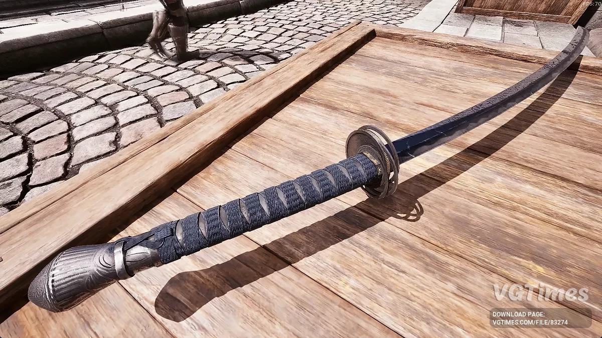 The Elder Scrolls 4: Oblivion Remastered — Катана Лунной вуали из игры Elden Ring