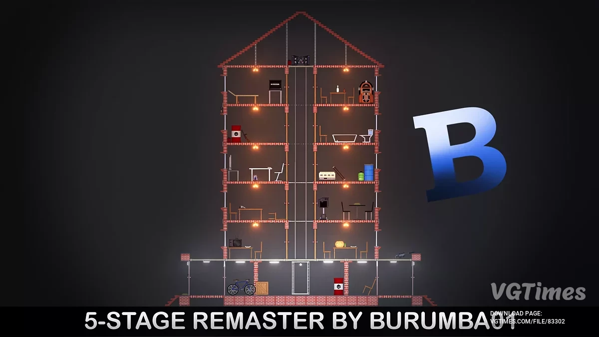 People Playground — Кирпичный 5-ти этажный дом. Ремастер [1.27+]