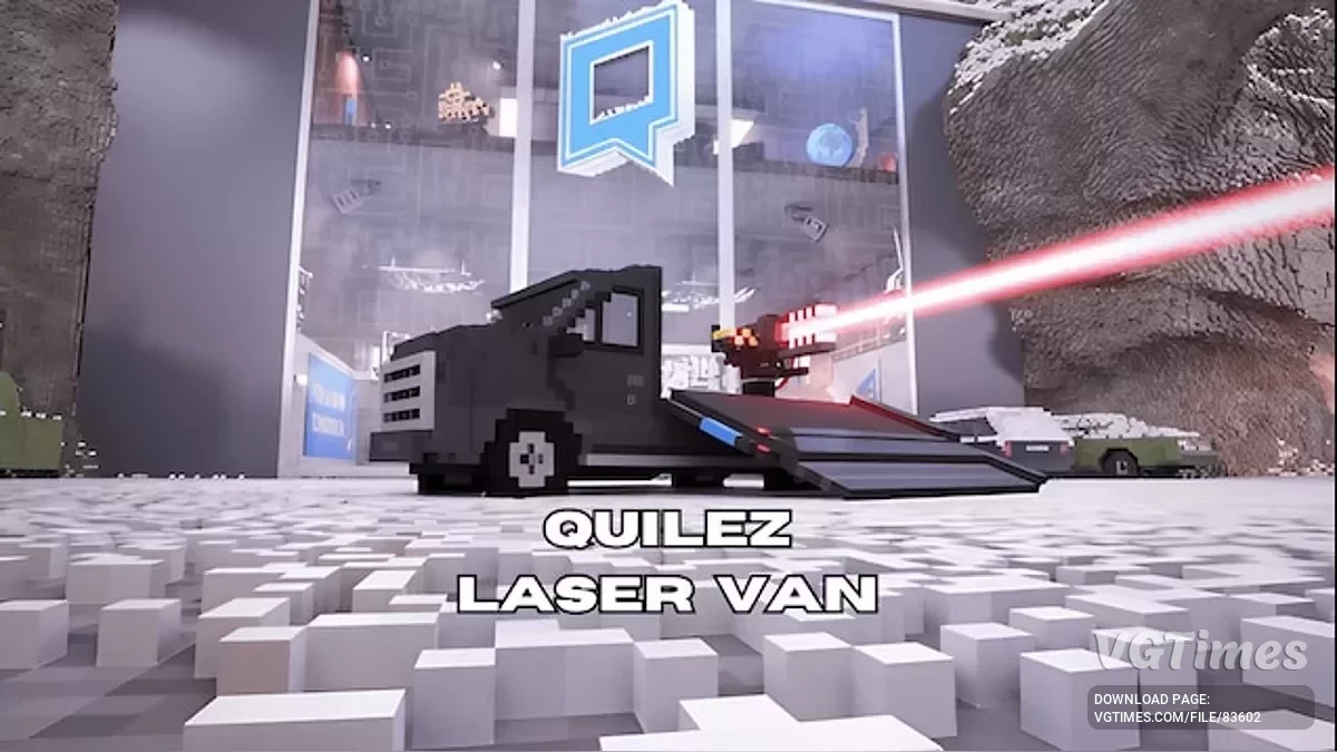 Teardown — Лазерный фургон Quilez