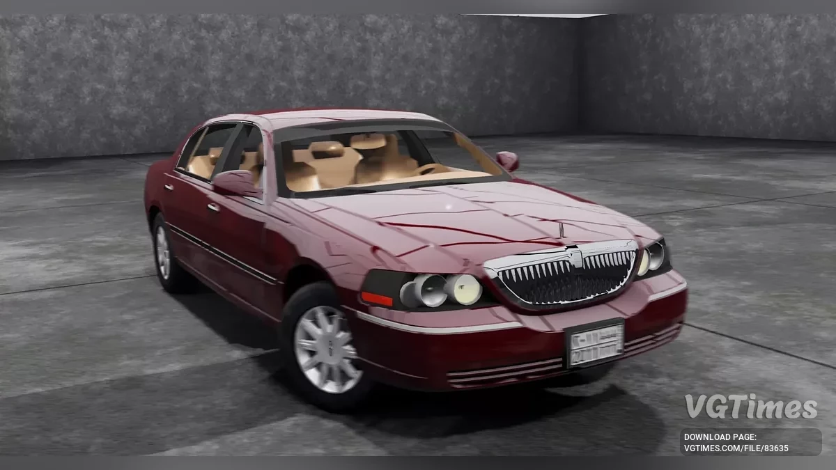 BeamNG.drive — Lincoln Town Car 2011
