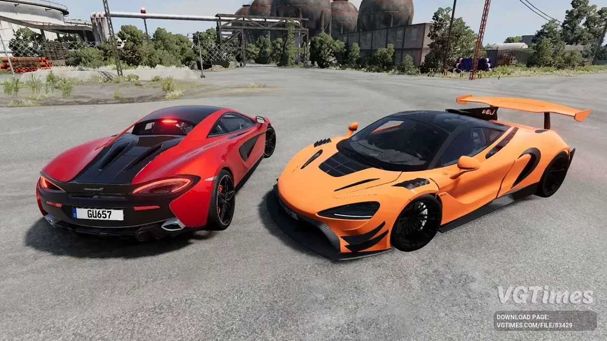 BeamNG.drive — Mclaren Sport-Series Pack v1.1 (0.35.x)