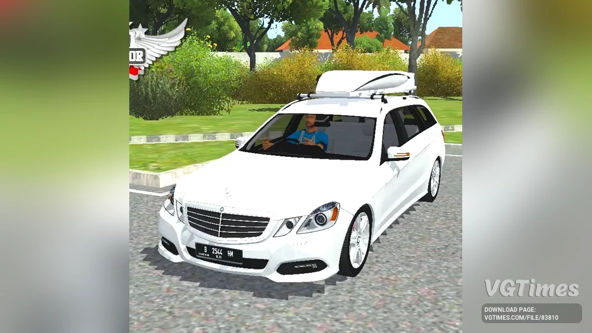 Bus Simulator Indonesia — Mercedes-Benz E300 Estate RoofBox