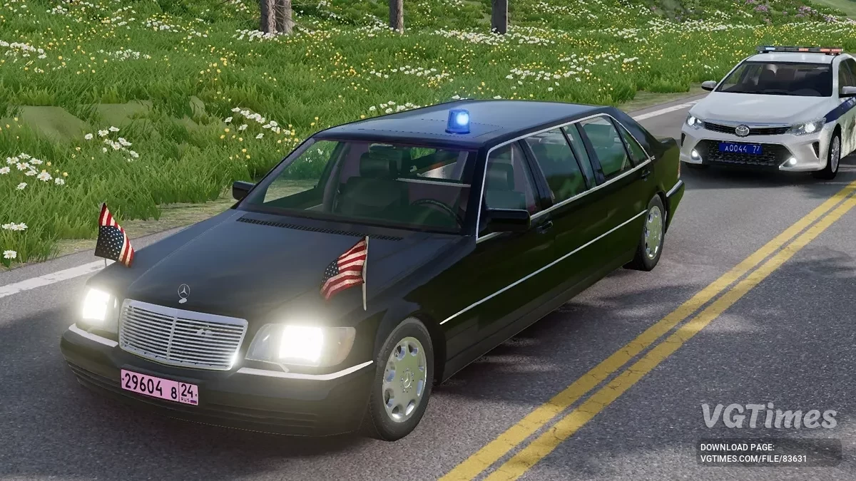 BeamNG.drive — Mercedes-Benz S-Class W140
