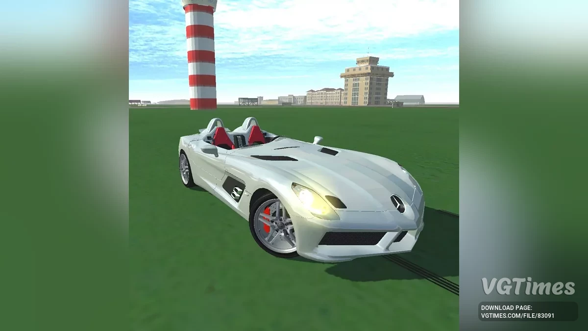 Simple Car Crash Physics Sim — Mercedes-Benz SLR Stirling Moss