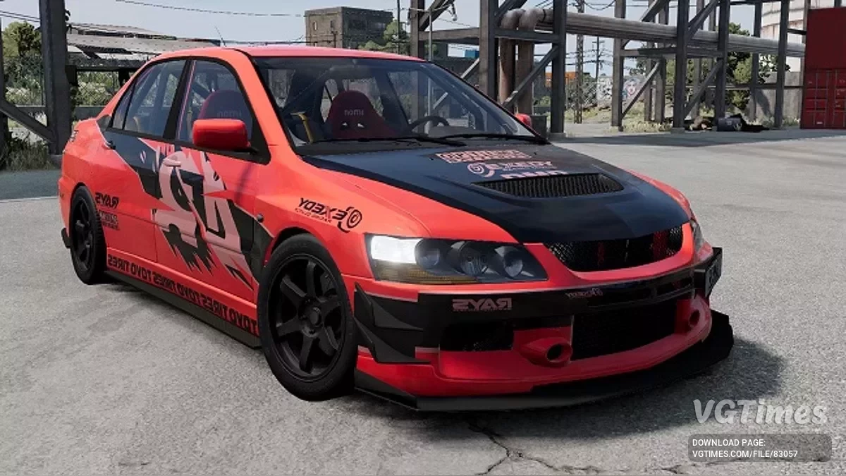 BeamNG.drive — Mitsubishi Lancer Evolution v1.0 Fix (0.35.x)