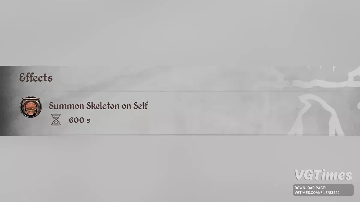 The Elder Scrolls 4: Oblivion Remastered — Одинаковая длительность призыва