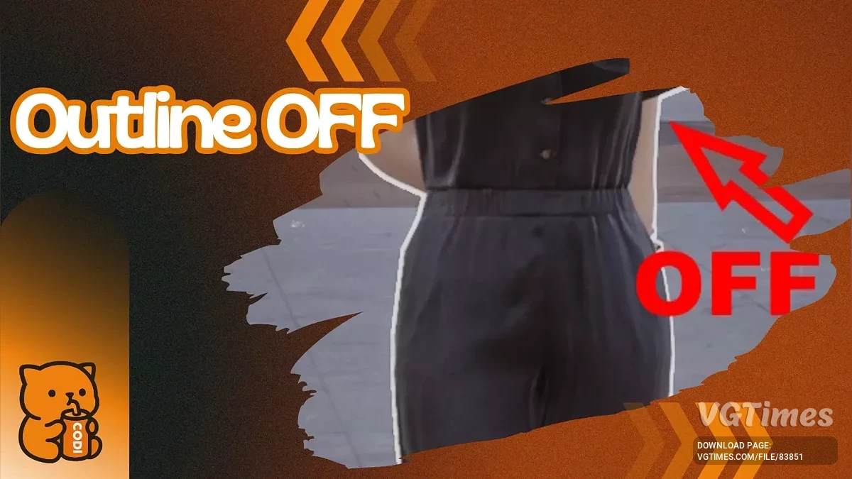 inZOI — Отключение контуров персонажей