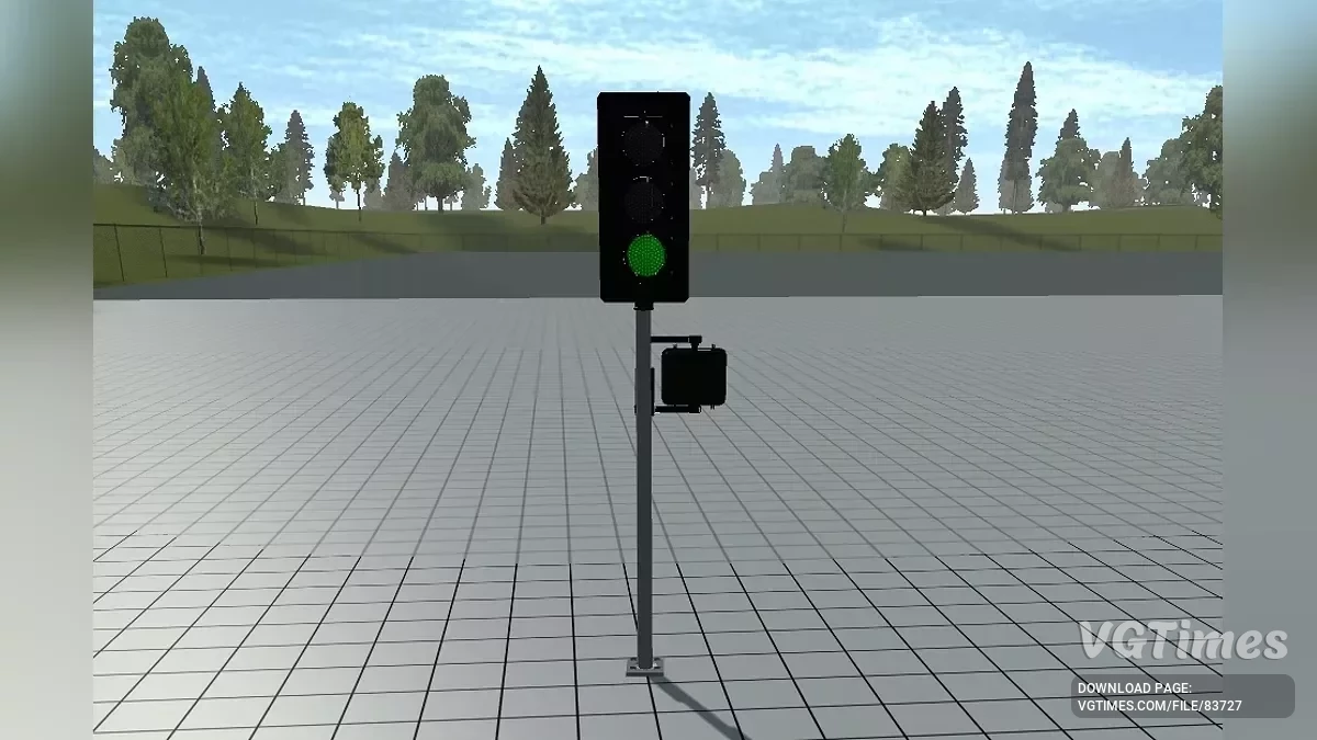 Simple Car Crash Physics Sim — Рабочий светофор