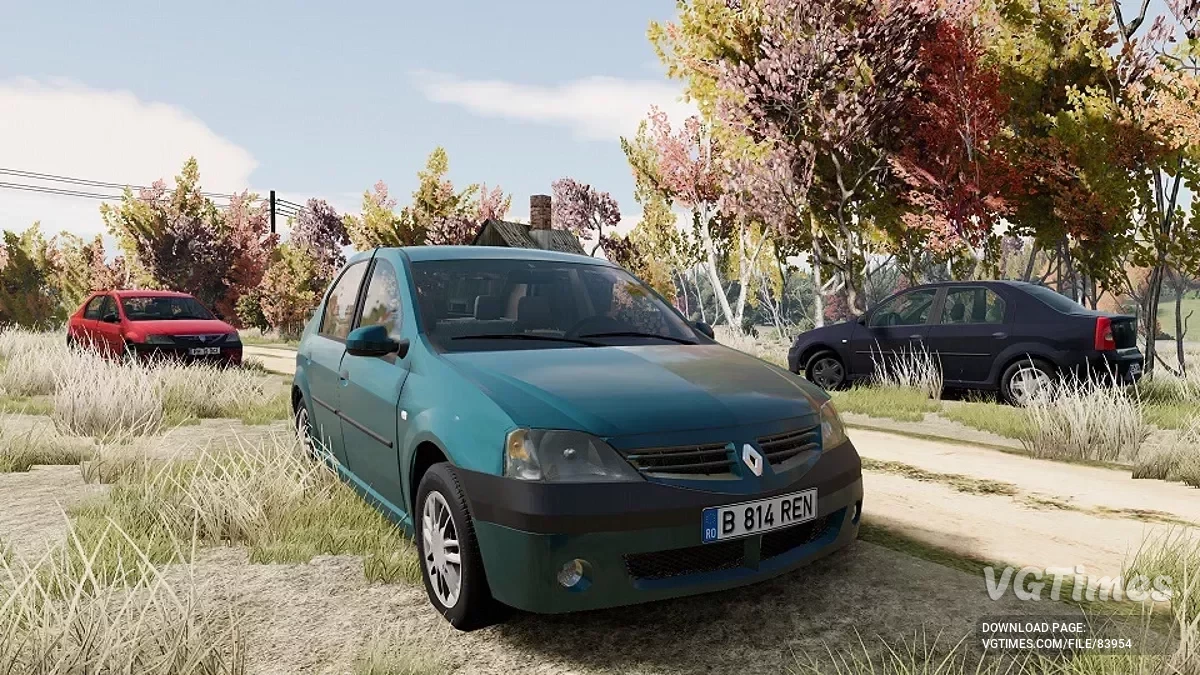 BeamNG.drive — Renault (Dacia) Logan v1.0 (0.32.x)