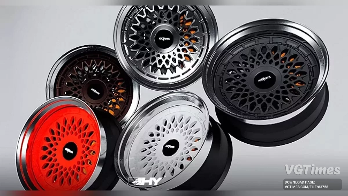 BeamNG.drive — Rotiform LH-R WheelPack v1.0 (0.35.x)