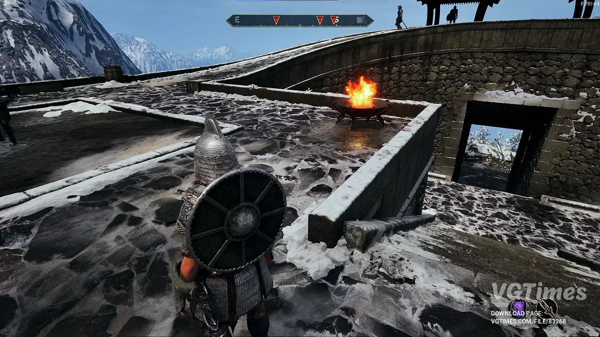 The Elder Scrolls 4: Oblivion Remastered — Щит на спине