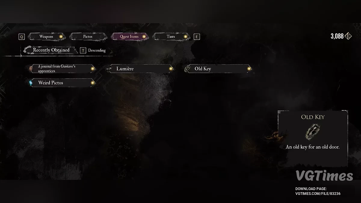 Clair Obscur: Expedition 33 — Сохранение в 1 акте