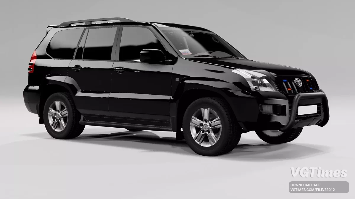 BeamNG.drive — Toyota Land Cruiser Prado 120 v1.0 CB ReWork (0.35.x)