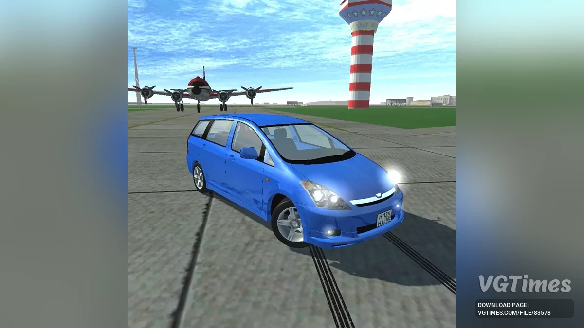 Simple Car Crash Physics Sim — Toyota Wish Remake