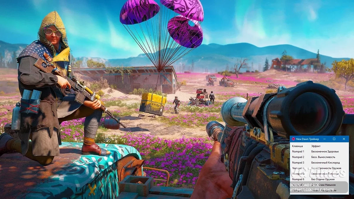 Far Cry New Dawn — Трейнер (+8) [1.0.5]