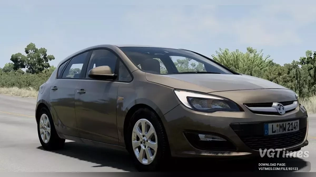 BeamNG.drive — Vauxhall Astra (J) v1.0 (0.35.x)