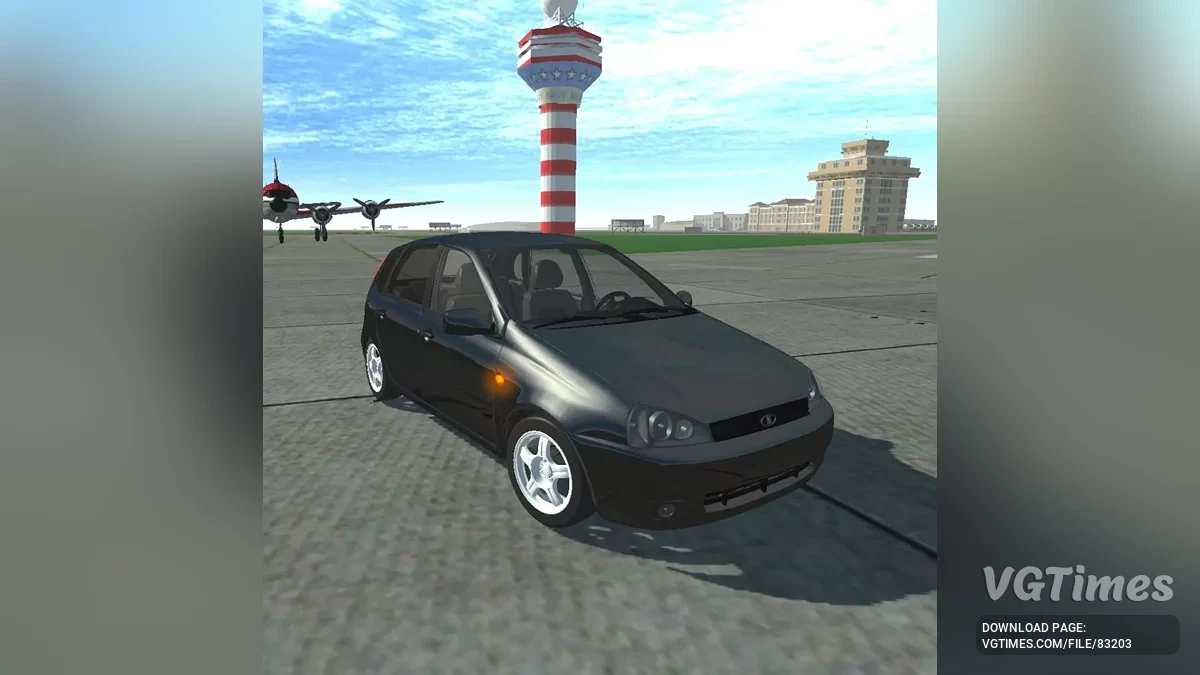 Simple Car Crash Physics Sim — VAZ 1119 Lada Kalina