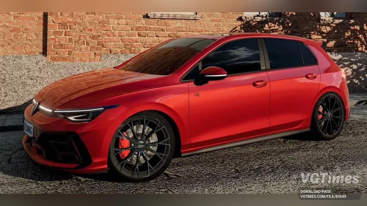 BeamNG.drive — Volkswagen Golf 8R Facelift v2.0 (0.35.x)