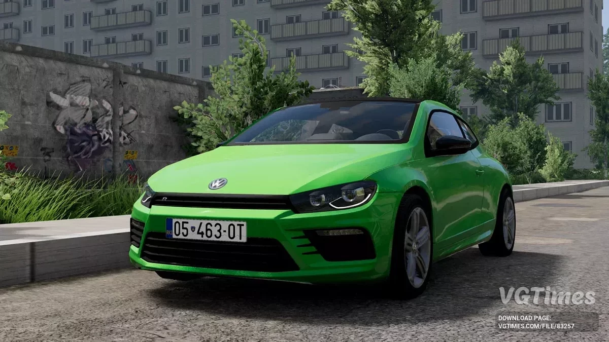BeamNG.drive — Volkswagen Scirocco 2008-2017 v1.5 (0.35.x)
