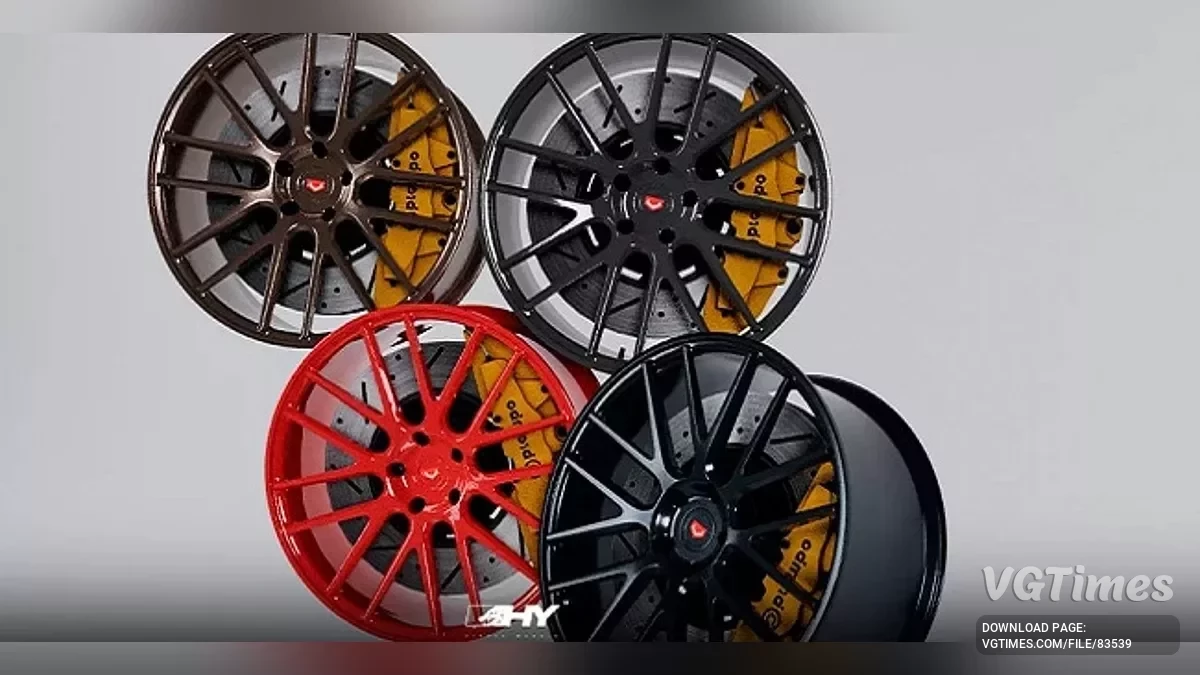 BeamNG.drive — Vossen VPS-308 WheelPack v1.0 (0.35.x)