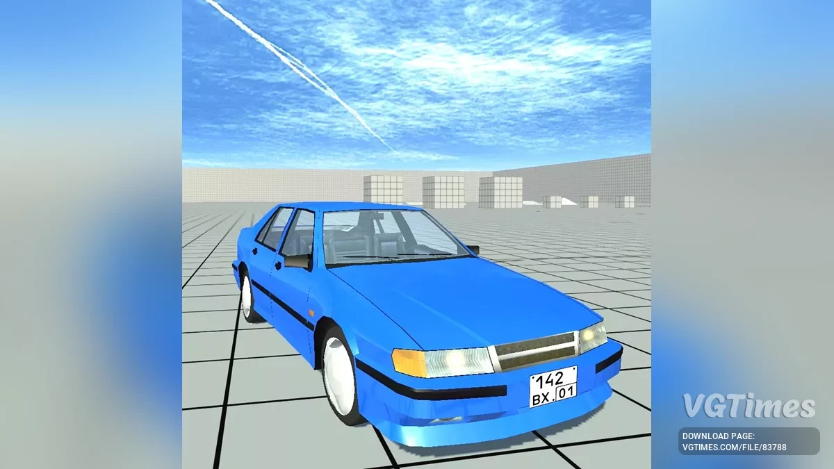 Not Simple Car Crash — Vulcar Zenit (SAAB 9000)