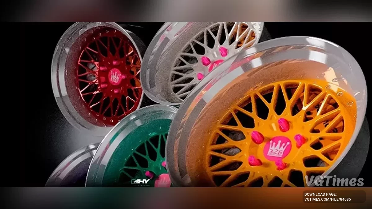 BeamNG.drive — 326POWER Yabaking MESH WheelPack v1.0 (0.35.x)