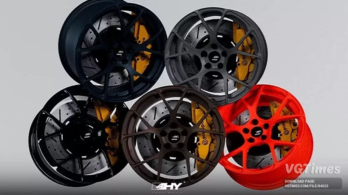 BeamNG.drive — BC Forged RS-41 WheelPack v1.0 Update+ (0.35.x)