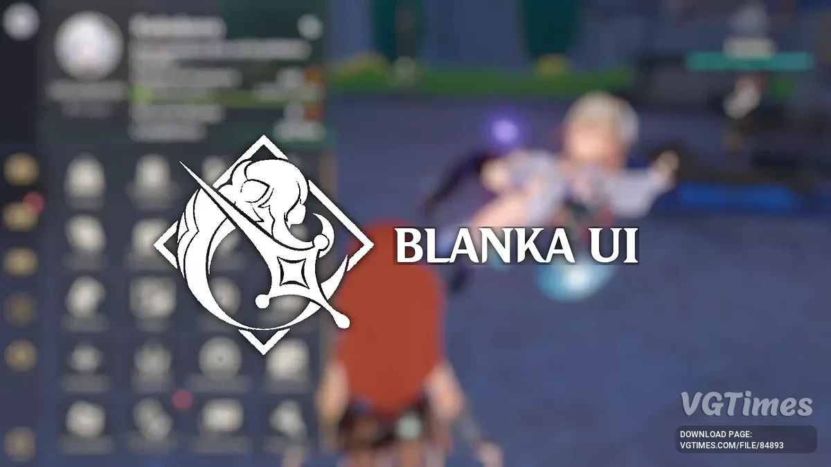 Genshin Impact — Blanka UI — Улучшенный интерфейс