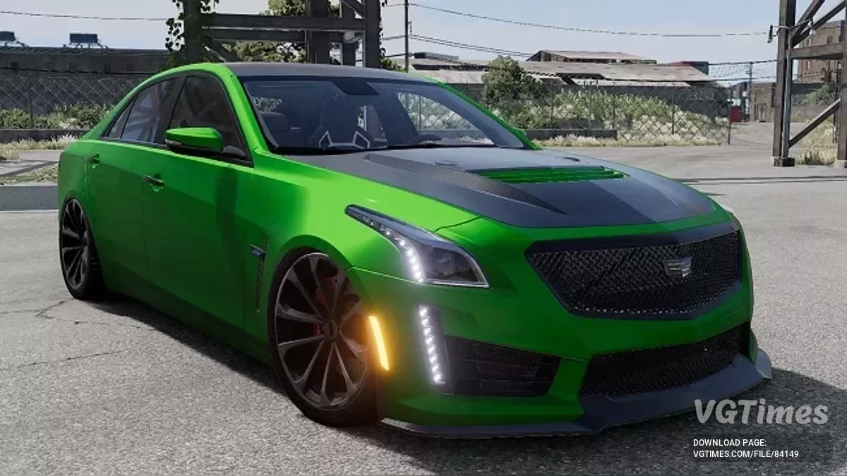 BeamNG.drive — Cadillac CTS-V Custom v1.0 (0.35.x)