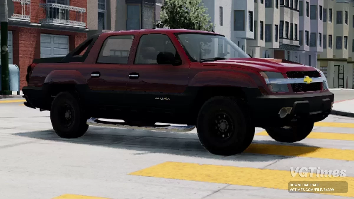 BeamNG.drive — Chevy Avalanche 2003 v1.0 (0.35.x)