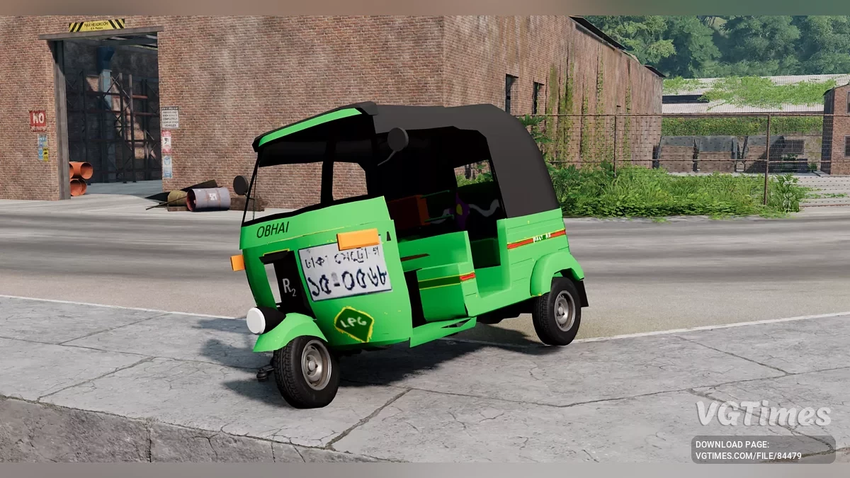 BeamNG.drive — CNG Tuktuk Pack v1.0 (0.36.x)