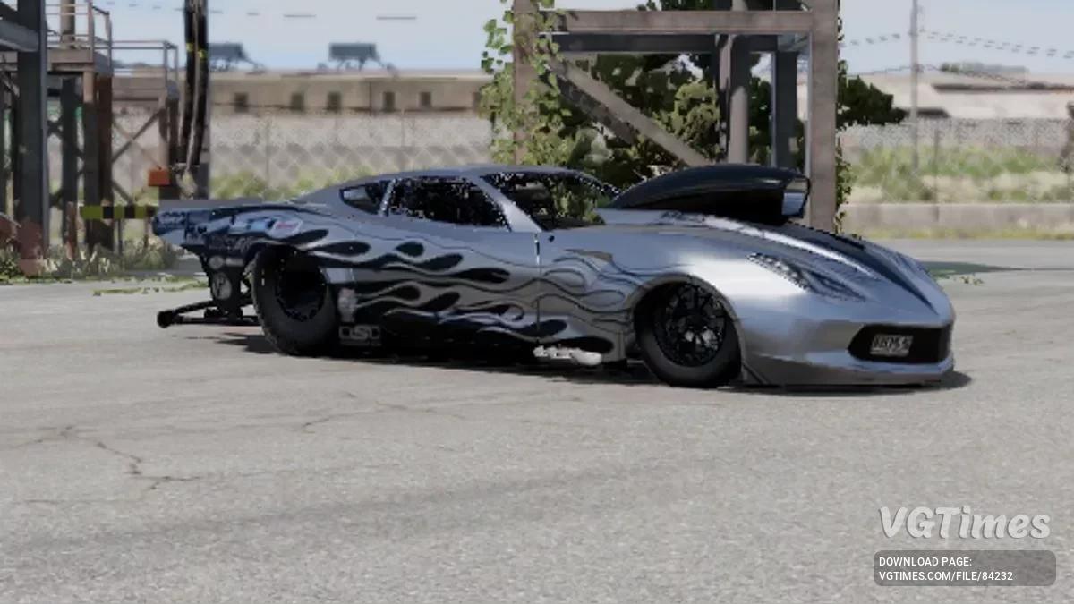 BeamNG.drive — Corvette C7 Nitrous Pro Mod v1.0 (0.35.x)