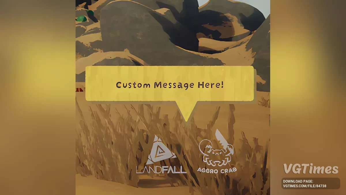 Peak — CustomMessages — свои сообщения в главном меню