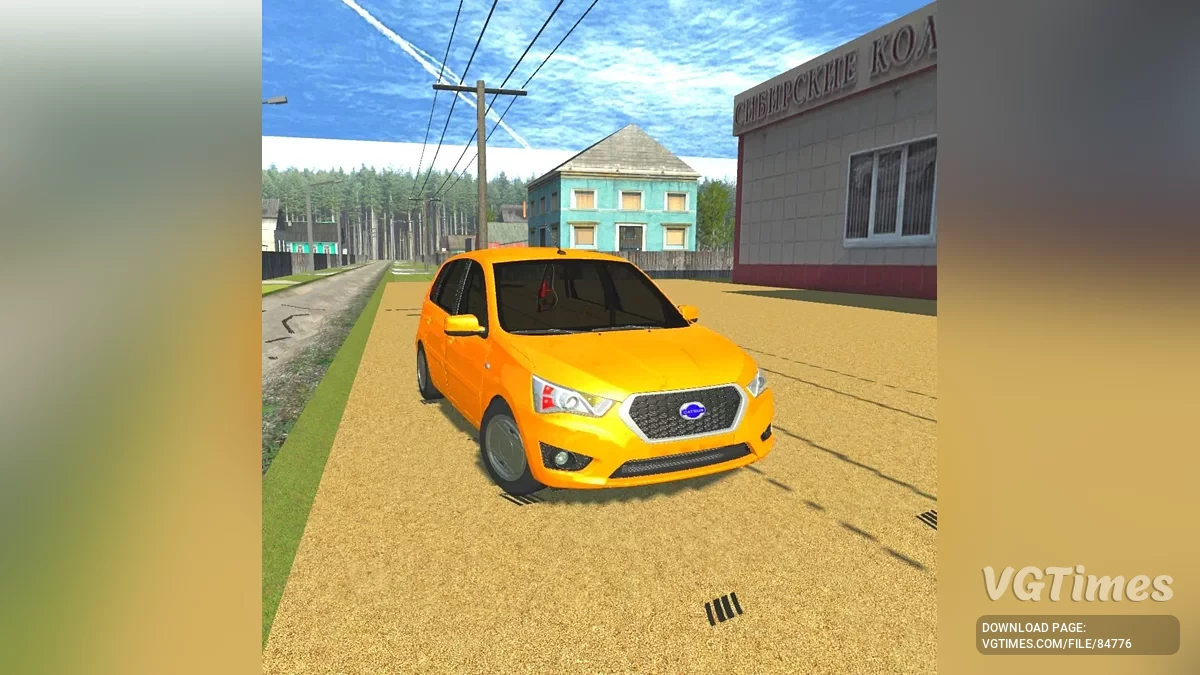 Simple Car Crash Physics Sim — Datsun Mi-Do