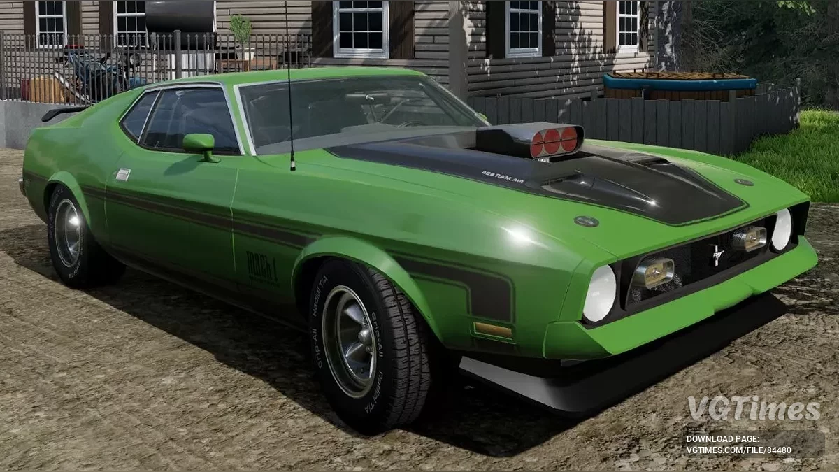 BeamNG.drive — Ford Mustang Mach I (1971) v1.0 (0.35.x)