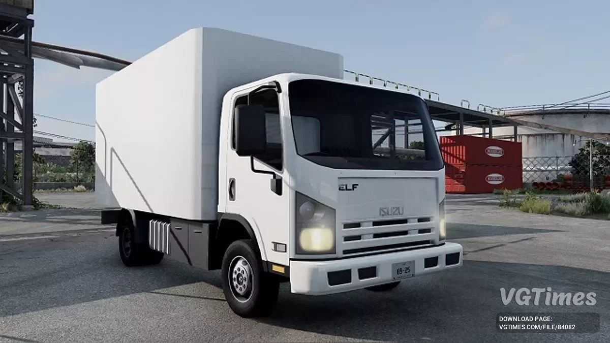 BeamNG.drive — Isuzu Elf v1.0 (0.35.x)