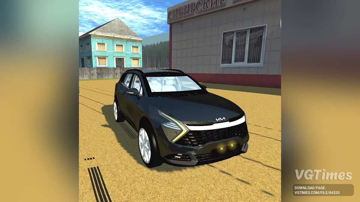 Simple Car Crash Physics Sim — KIA Sportage 2022