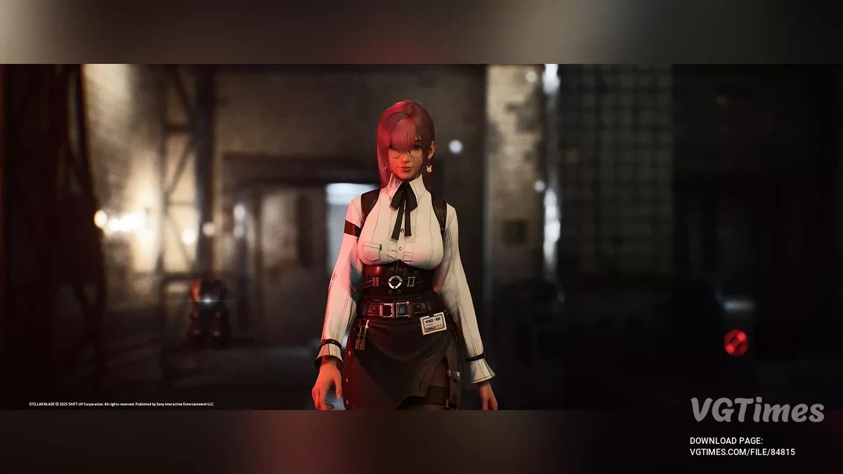 Stellar Blade — Костюм и прическа Янаги из игры ZZZ