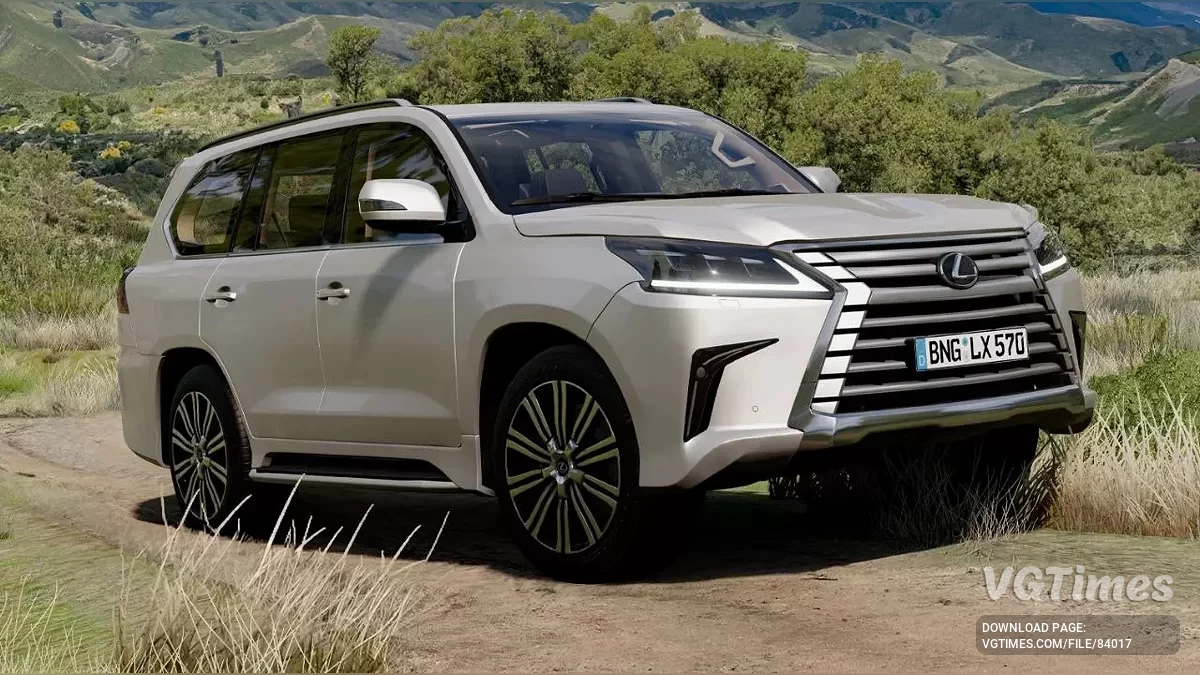 BeamNG.drive — Lexus LX 570 CB v2.0 ReWork (0.35.x)