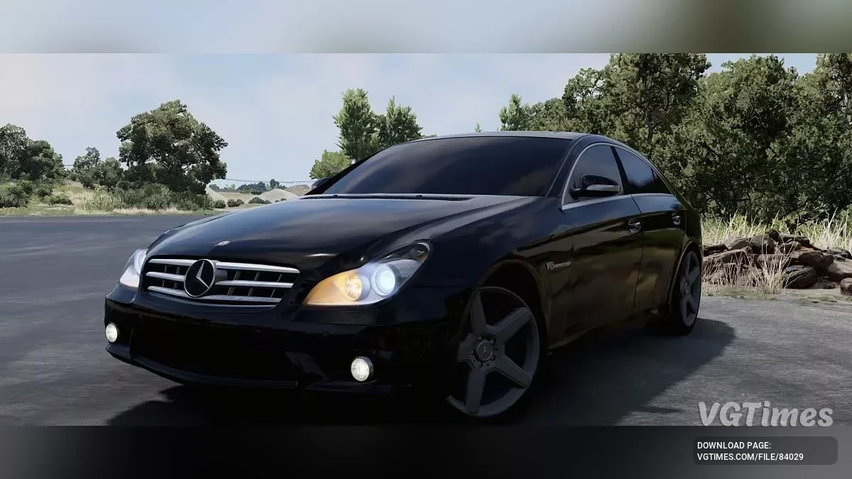 BeamNG.drive — Mercedes-Benz CLS (W219) v1.0 (0.35.x)