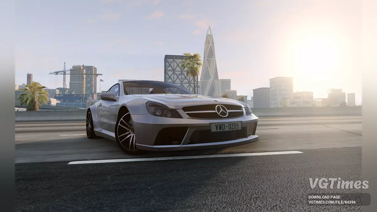 BeamNG.drive — Mercedes-Benz SL65 AMG Black Series New v1.8 (0.35.x)