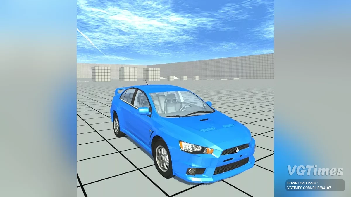 Not Simple Car Crash — Mitsubishi Lancer Evolution